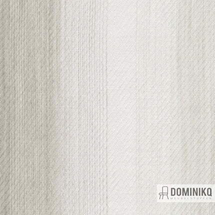 Refine semi-transparante gordijnstof met keperstructuur van De Ploeg en Kendix, zacht en elegant voor modern interieur.