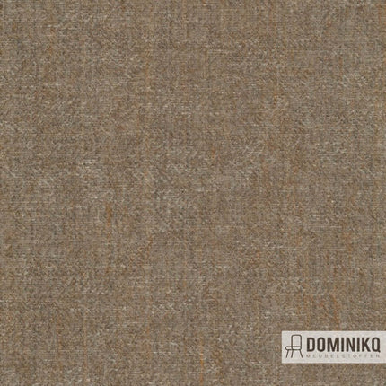 Palaver kamerhoge gordijnstof met linnenlook weefstructuur van De Ploeg. Luxe textuur en zachte uitstraling. Dominikq meubelstoffen.