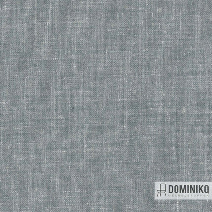 Gordijnstof Ritu De Ploeg, Kendix met tweekleurige structuur, natuurlijke patronen. Design door Dominikq. Korting vanaf 5 meter.