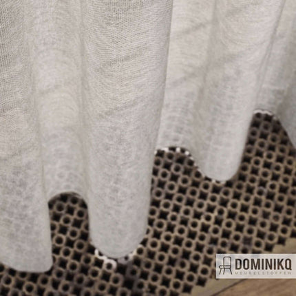 Luxe kamerhoge gordijnstof Minerals van Kendix met subtiele mineraalglans, soepel vallend voor sfeervolle gordijnen. Vanaf 5 meter 10% korting.