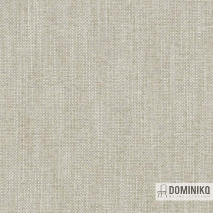 Gordijnstof Ori van Kendix in beige met subtiele glans, 100% polyester. Geschikt voor elegante en privacy-rijke interieurs.