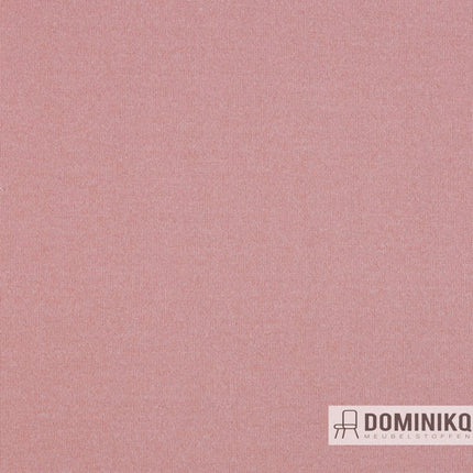 Roze stof van Keymer Whizz; combinatie van stijl en duurzaamheid met uitstekende slijtvastheid en lichtechtheid.
