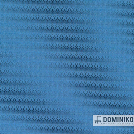 Kvadrat Ame 742 luxe meubelstof met verfijnde textuur en dynamisch patroon, ideaal voor intensief commercieel en residentieel gebruik.