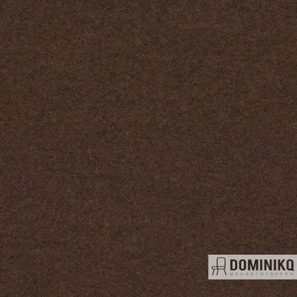 Hero Heather 373 stof in gemêleerde bruine tint, ontworpen door Patricia Urquiola, recyclebaar, zachte uitstraling, creatief design.