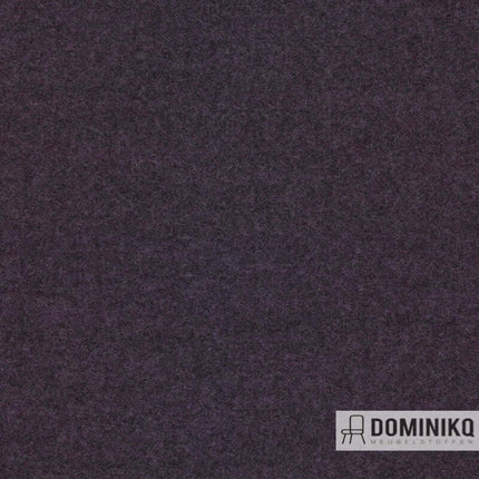 Gevilte wol stof Hero Heather 663 door Patricia Urquiola, met gemêleerde textuur in donkergrijs. Duurzaam en zacht voor creatieve projecten.