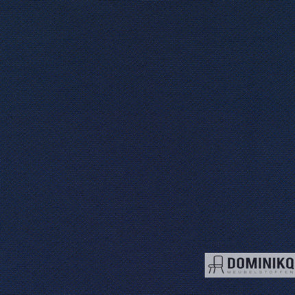 Donkerblauwe Kvadrat Sport stof, duurzaam polyester van oceaanplastic, voelbare textuur, breedte 140 cm, gewicht 500 g/m².