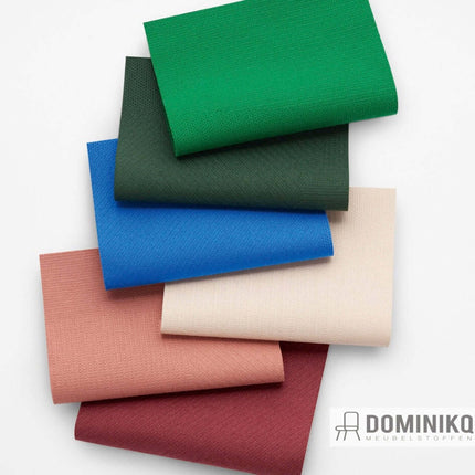 Stoffen in diverse kleuren, geschikt voor commerciële en residentiële toepassingen, Sone collectie van Kvadrat.