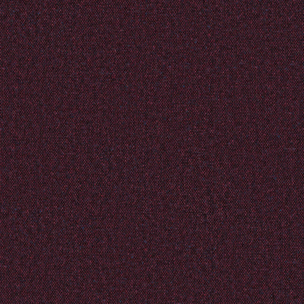 Camira Fabrics Main Line Flax MLF40 Northfields, 70% wool, 30% flax, flame-retardant upholstery fabric, deep burgundy color.