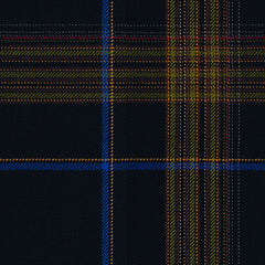 Maharam - Mingled Plaid - 466364.005 Ebony