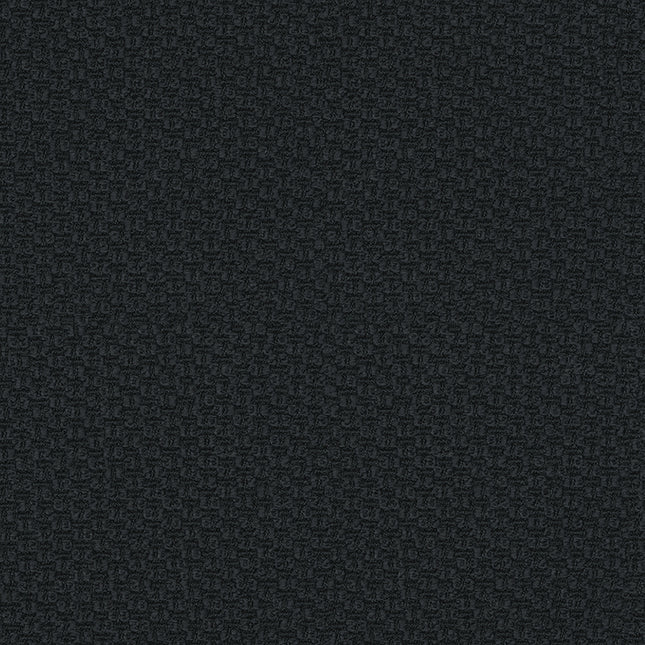 Rohi Dante 01777.01 Black meubelstof met wol structuur, design stof voor interieurprojecten