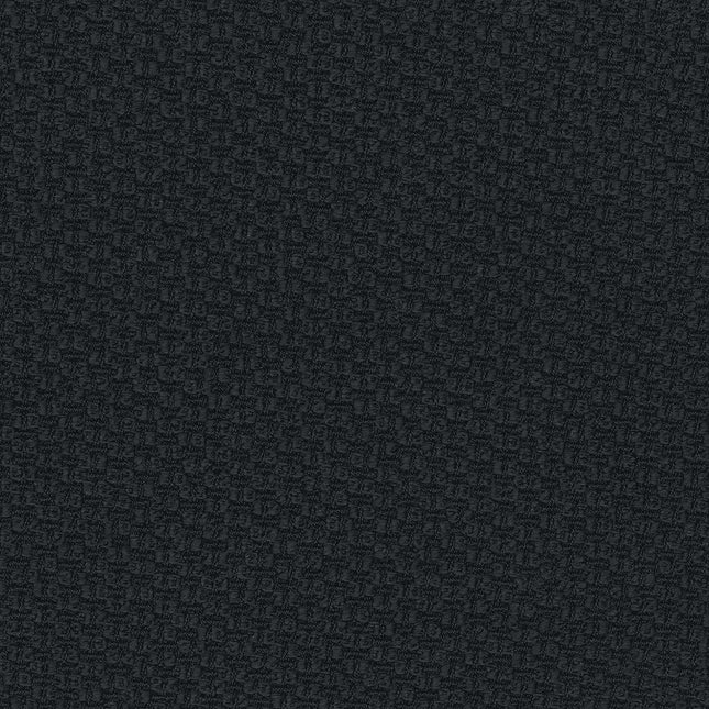Rohi Dante 01777.01 Black, premium design wol stof, zwart meubelstof voor interieur en projectstof toepassingen.
