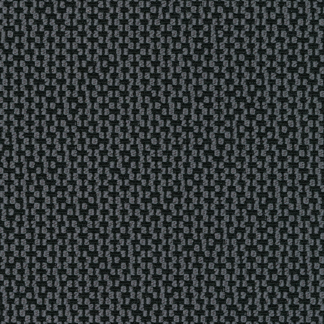 Rohi Dante 01777.03 Graphit meubelstof met markant weefpatroon, premium wollige design stof voor interieurprojecten.