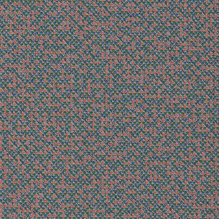 Rohi - Mica - 01956.22 Papillon meubelstof in blauw-rode wol, design stof voor interieur en projectbekleding.