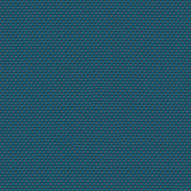 Rohi Novum 01700.27 Azur meubelstof met geometrische structuur, premium wol stof voor interieurprojecten.