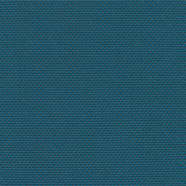 Rohi Novum Azur wol stof meubelstof, geometrische bekleding voor interieur, Bauhaus geïnspireerd projectstof design.