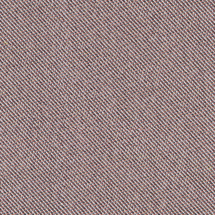 Rohi Onda Shrimp wol stof meubelstof met diagonale patroon, premium textiel voor interieur en bekleding.