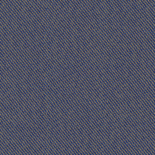 Rohi Onda 02115.12 Oasis blauw wol meubelstof met modern diagonaal design voor interieur