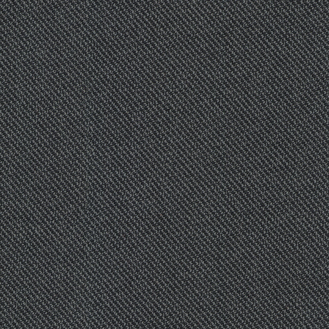 Rohi Onda 02115.19 Carbon wol meubelstof met diagonaal patroon, premium projectstof voor stijlvol interieur.