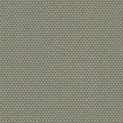 Rohi Opera 01457.66 Jade meubelstof met wol textuur en honingraatpatroon, premium interieurdesign stof.