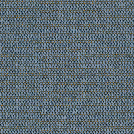 Rohi Opera - 01457.67 Bleu wol meubelstof met honingraatpatroon, premium projectstof voor interieurdesign.