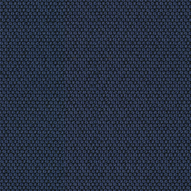 Rohi Opera 01457.69 Delft meubelstof met blauwe honingraat structuur, premium wol en design textiel voor interieur.