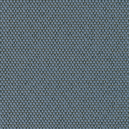 Rohi Opera 01457.67 Bleu meubelstof met honingraatpatroon, wol stof, premium textiel voor interieurprojecten.