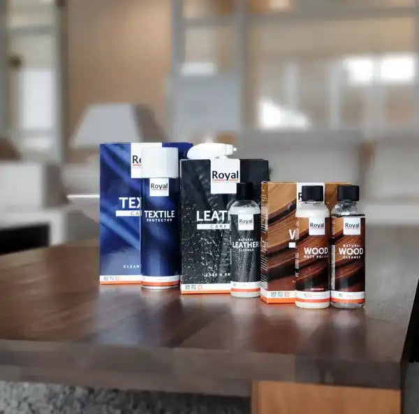 Onderhoudsmiddelen Textiel, Leer en hout