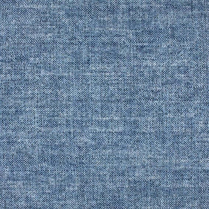 Moderne uni-stof Aristide Boris met gemêleerde uitstraling in staalblauw, geschikt voor intensief gebruik met Martindale 60.000.