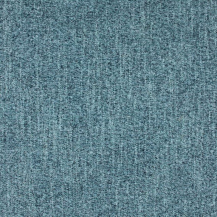 Aristide Daily meubelstof in 705 Petrol kleur, gemêleerd design met subtiele krijtstrepen, ideaal voor stoffering en decoratie.