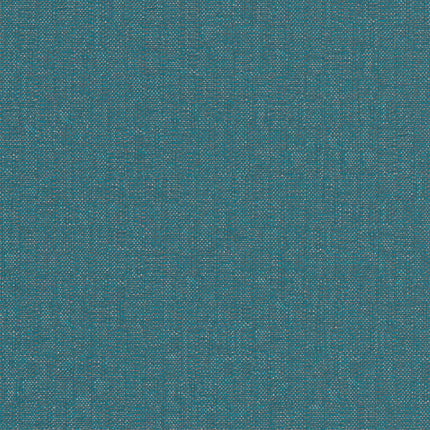 Vescom Fuga 7081.28 stof, polyester, fijne textuur in blauwgroene tint, geschikt voor decoratief interieurgebruik.