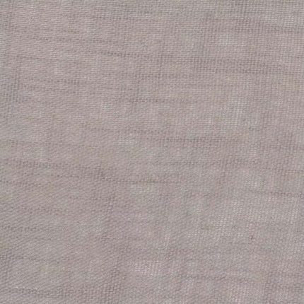 Semi-transparante gordijnstof 'Aristide - Hunky Dory - 110 Dove' in beige tint, polyester-linnen mix, geïnspireerd door muziek van David Bowie.