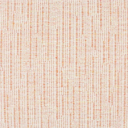 Stofmonster Aristide Leon 380 Tangerine met subtiele wafelstructuur en zachte textuur in een oranje tint.