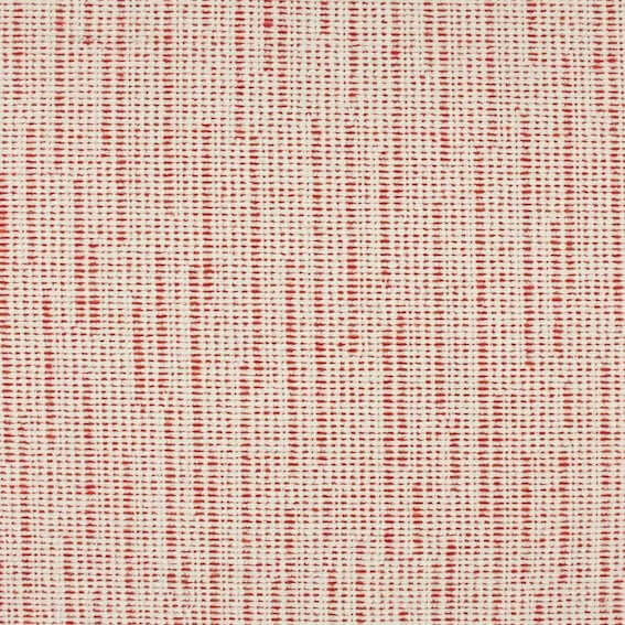 Stof met subtiele wafelstructuur in rood en wit, van de Leon collectie door Aristide, zijdezachte textuur. 425 Marlboro.