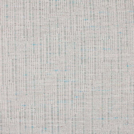 Aristide Leon 600 Celeste stof met subtiele wafelstructuur in lichtgrijs en blauw. Zijdezachte textuur gemaakt van polyester en modacryl.