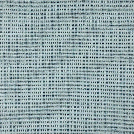 Detail van de Aristide Leon stof in Caribische kleur met subtiele wafelstructuur, zachte textuur, ideaal voor elegant meubeldesign.