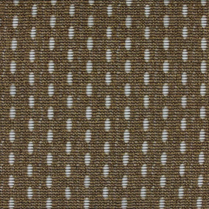 Gordijnstof Aristide Lili met fijn gestippeld patroon in kleur 360 Amber, ideaal voor diverse oppervlakken door 3x3 cm patroon.