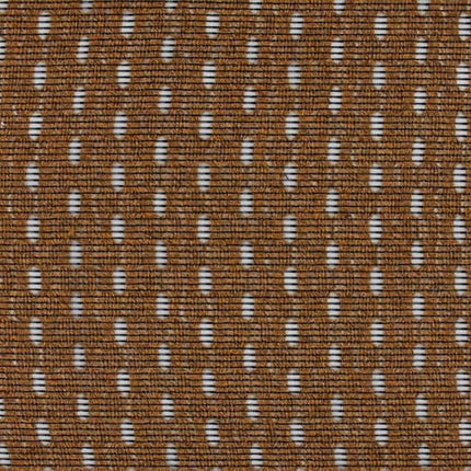 Aristide Lili gordijnstof met gestippeld patroon, kleur 389 Koper, 3x3 cm patroon geschikt voor diverse oppervlaktes.