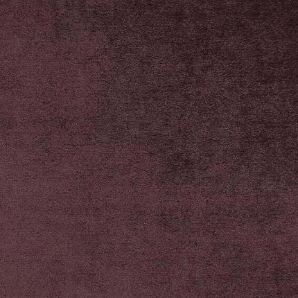 Auberginekleurige velours stof van Aristide's Napoleon collectie, gemaakt van slijtvast polyester, geschikt voor veelzijdig gebruik.