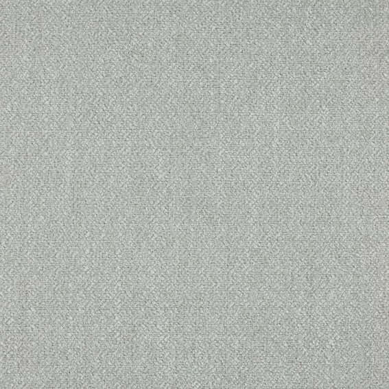 Zilverkleurige stof 'Nara' met elegante uni-look, ideaal voor gordijnen en bekleding, gemaakt van 100% polyester. Kleurvastheid en kwaliteit.