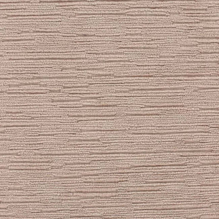 Beige velvet stof met onregelmatig streeppatroon, ideaal voor intensief gebruik dankzij hoge slijtvastheid en lichtechtheid.