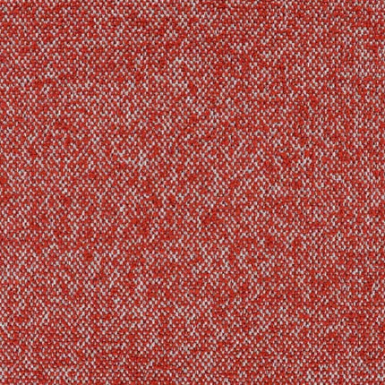 Aristide Remus 390 Sienna stof met rode en witte geweven textuur