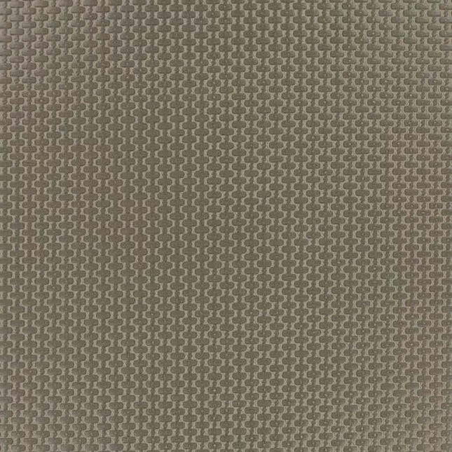 Textuur van de stof Aristide Rotan 250 in taupe kleur, met een geweven patroon. Geschikt voor meubelstoffering en interieurontwerp.