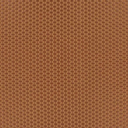 Close-up van Aristide Rotan textuur in Sienna-kleur, geweven patroon met een warme uitstraling, geschikt voor diverse interieurtoepassingen.