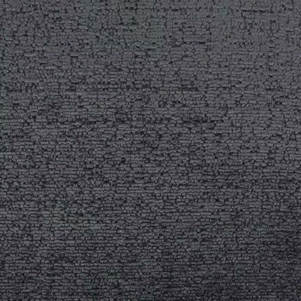 Aristide Sherpa 190 Onyx stof, zwarte textuur voor meubelstoffering, zonder zichtbare watermerken
