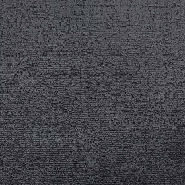 Aristide Sherpa 190 Onyx stof, zwarte textuur voor meubelstoffering, zonder zichtbare watermerken