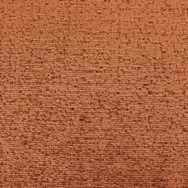 Sienna kleurig Sherpa stoftextuur van Aristide, geschikt voor meubelstoffen.