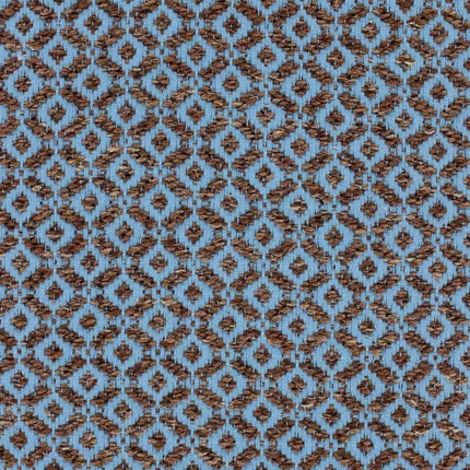 Bruine geometrische meubelstof Varga van Aristide, patroon met subtiele structuren, perfect voor elegant interieurontwerp.