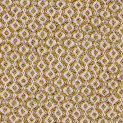 Klassieke Varga stof van Aristide in Rose Dust met subtiele geometrische patroon, ideaal voor elegante interieurtextiel toepassingen.
