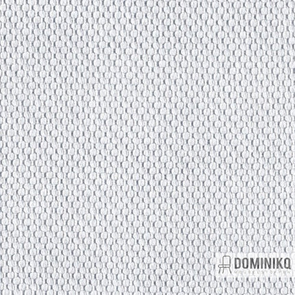 Extex Alpine Cairn Zinc stof van Vyva Fabrics in grijze tint, 100% polyolefine, duurzaam en lichtbestendig, voor intensief gebruik.