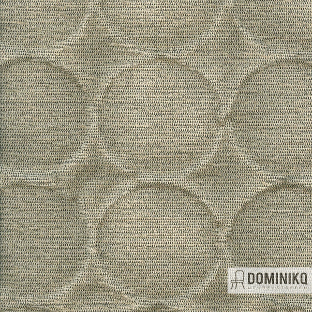 Extex Enso Taka stof door Vyva Fabrics, subtiel Japans geïnspireerd patroon in serene kleur, hoge slijtvastheid en lichtechtheid.